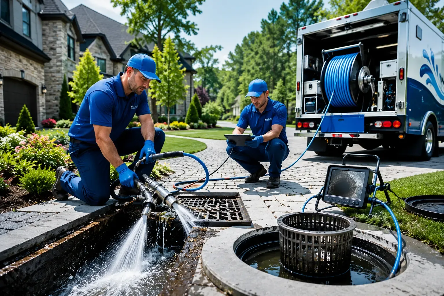 Local outdoor drain cleaning professionals in Hinsdale, MA
